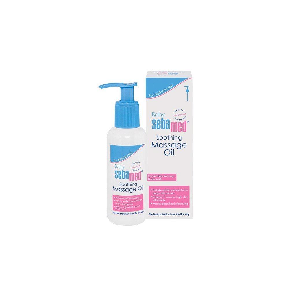 Dầu massage trẻ em Baby Sebamed Soothing Massage Oil pH5.5 chai 150ml