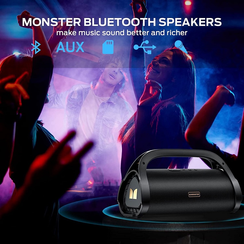 Loa bluetooth Monster Adventurer MAX - Hàng chính hãng