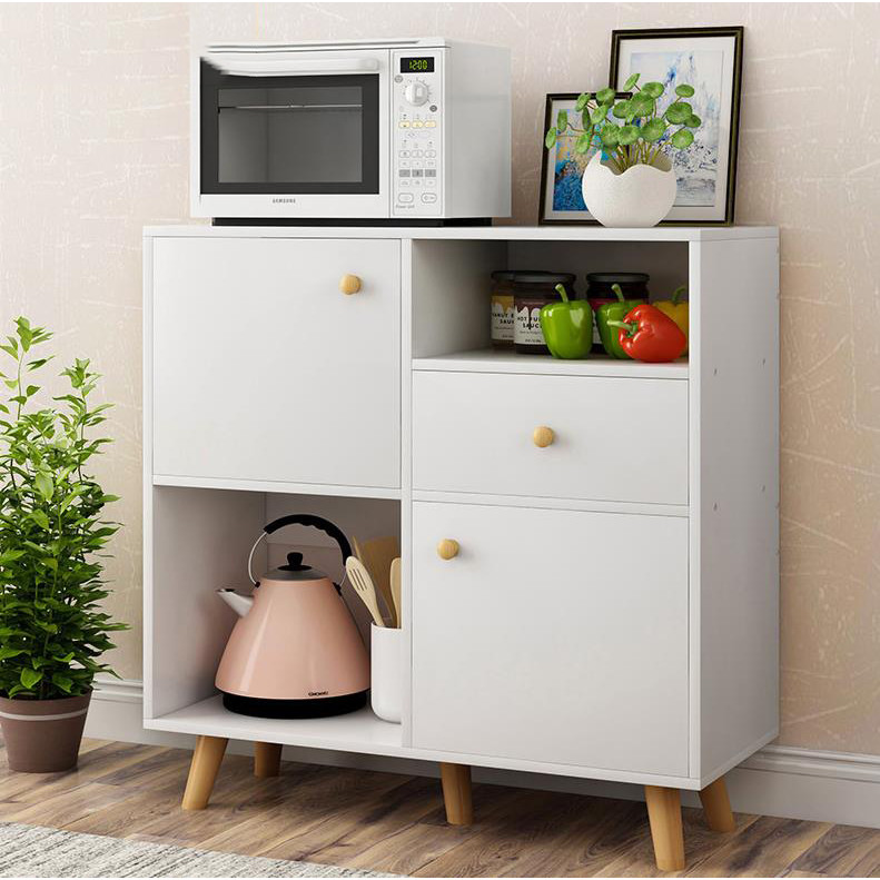 Kệ tủ đựng lò vi sóng đồ nhà bếp đa năng để loại mã KB07 gỗ MDF lõi xanh chống ẩm chống nước cao cấp SX tại Việt Nam