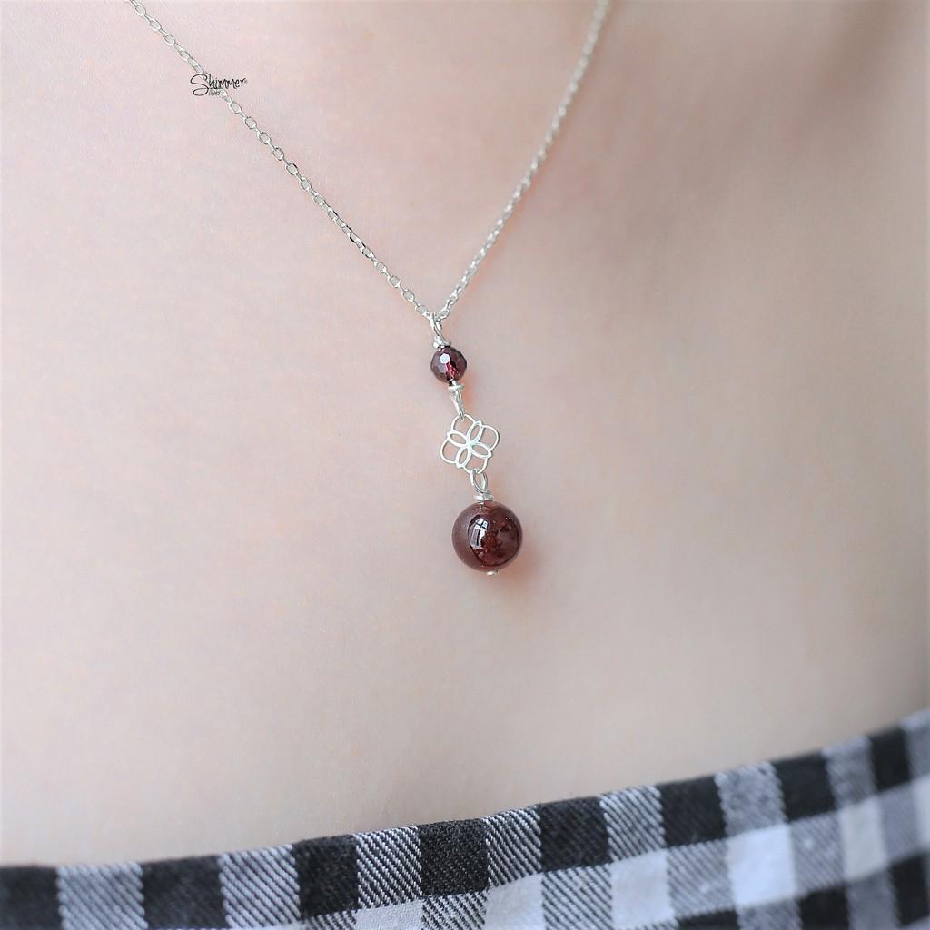 Dây chuyền bạc 925 Floriana - Shimmer Silver