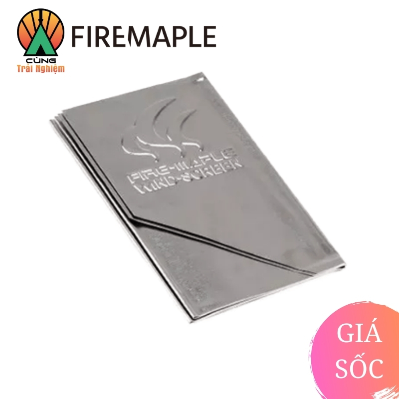 [CHÍNH HÃNG] Tấm Chắn Gió Nhôm Fire Maple FMW-502 Gọn Nhẹ Chuyên Dụng Cho Du Lịch, Dã Ngoại Cắm Trại