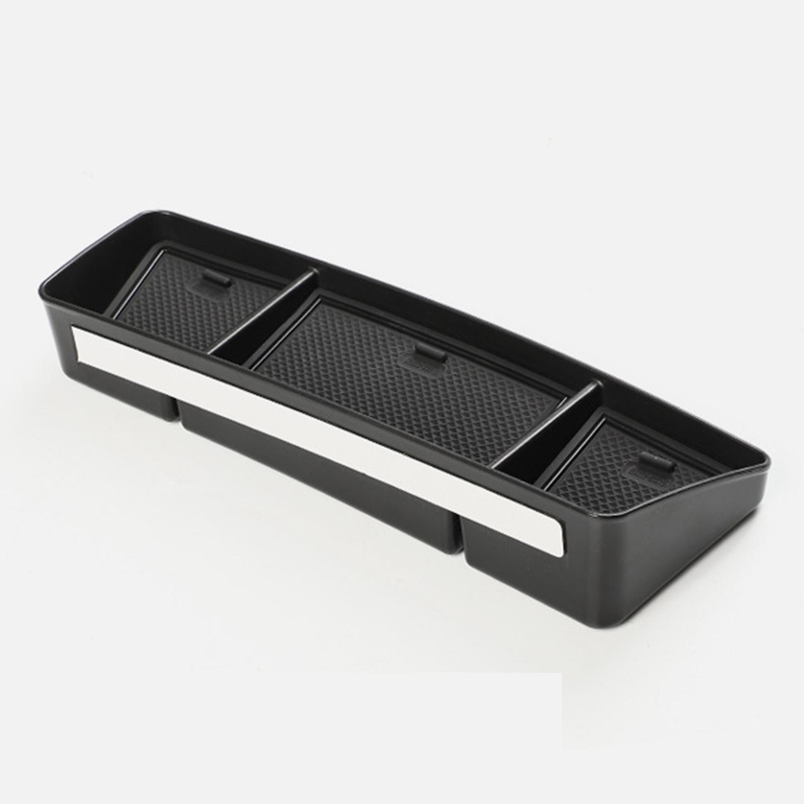 Center Console Storage Box under Screen Organizer Tray for