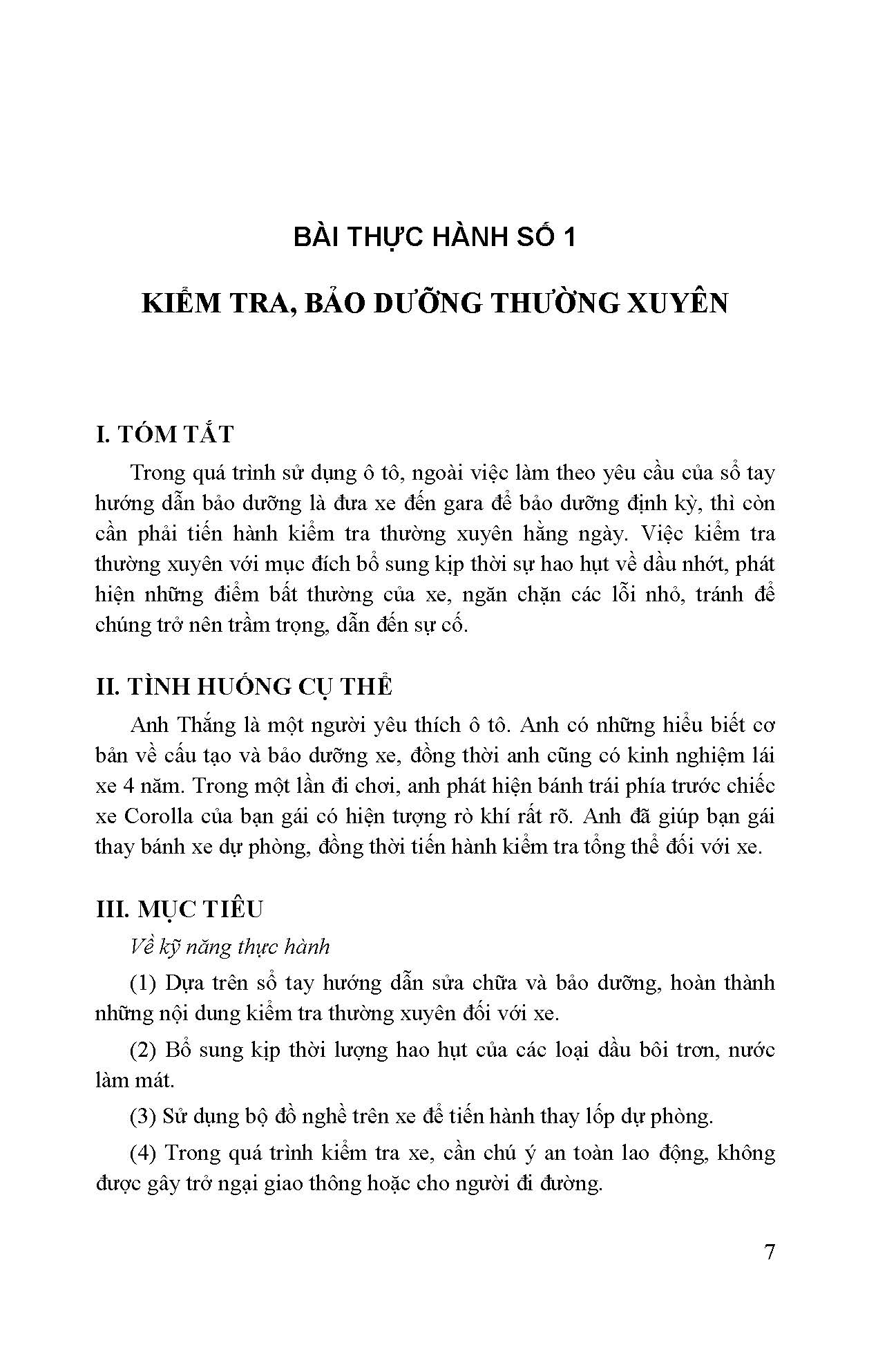 Kỹ Thuật Bảo Dưỡng Và Sửa Chữa Ô Tô Hiện Đại - Bảo Dưỡng Ô Tô