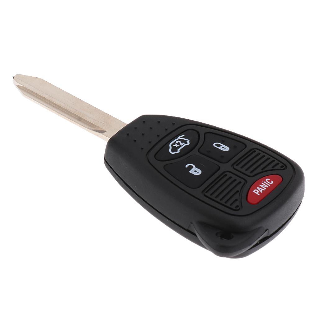 Replacement Uncut Key Fob Remote for 2005-2009