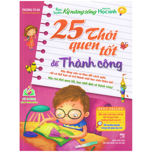 Sách - rèn luyện kĩ năng sống dành cho học sinh - 25 thoái quen tốt để thành công ( ML)