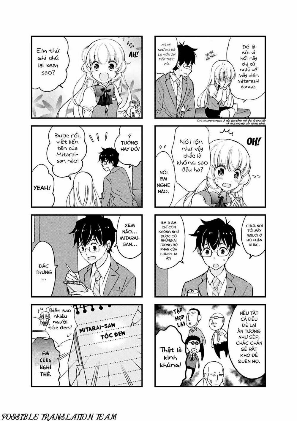 senpai nhỏ nhắn của tôi rất dễ thương chapter 8 5