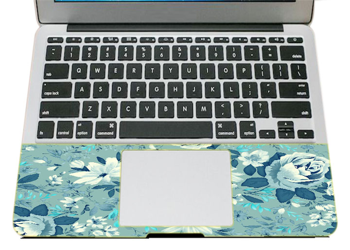 Miếng Dán Trang Trí Mặt Ngoài + Lót Tay Laptop Hoa Văn LTHV - 399