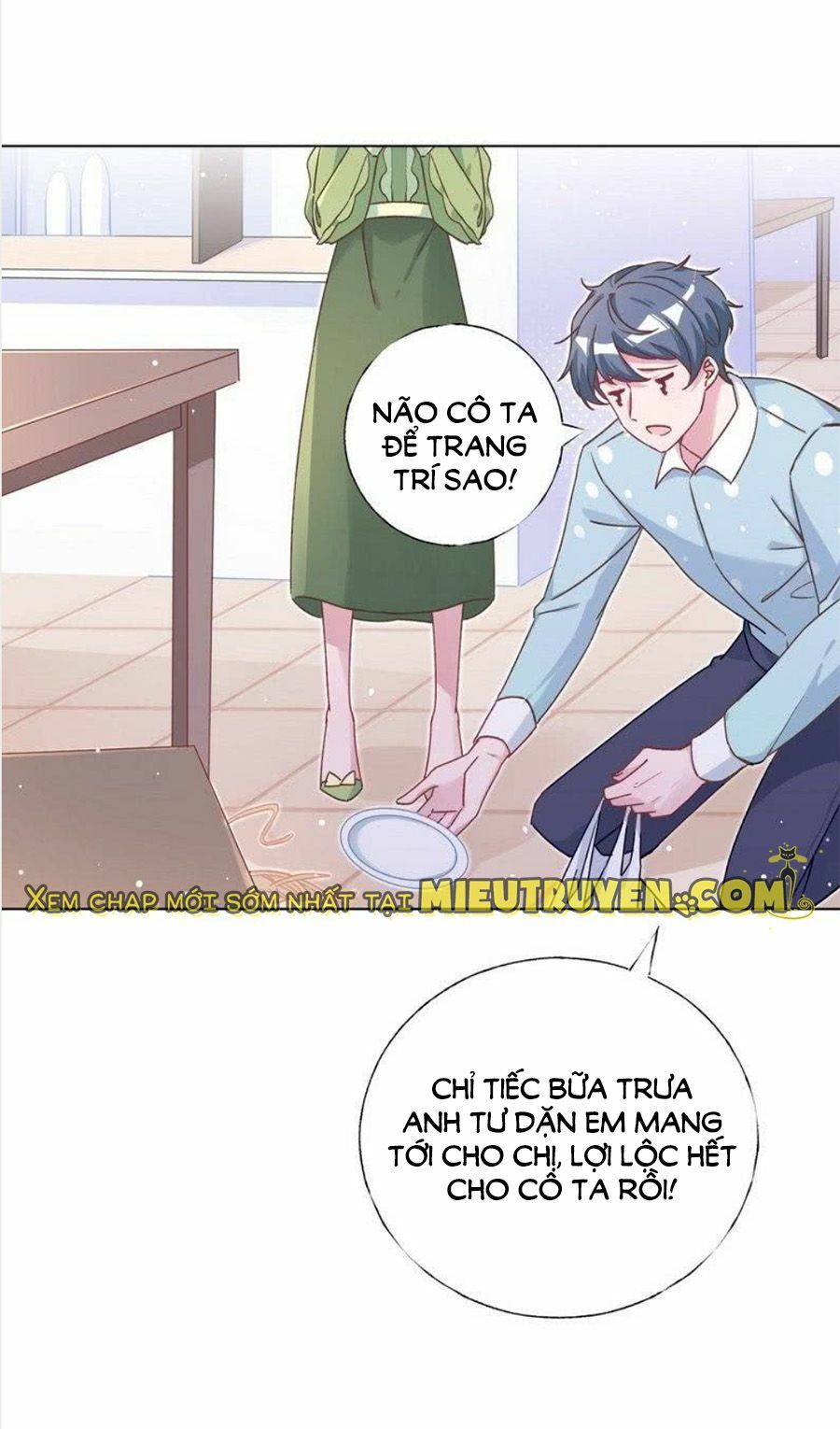 baba đẹp trai trên trời rơi xuống chapter 29 4