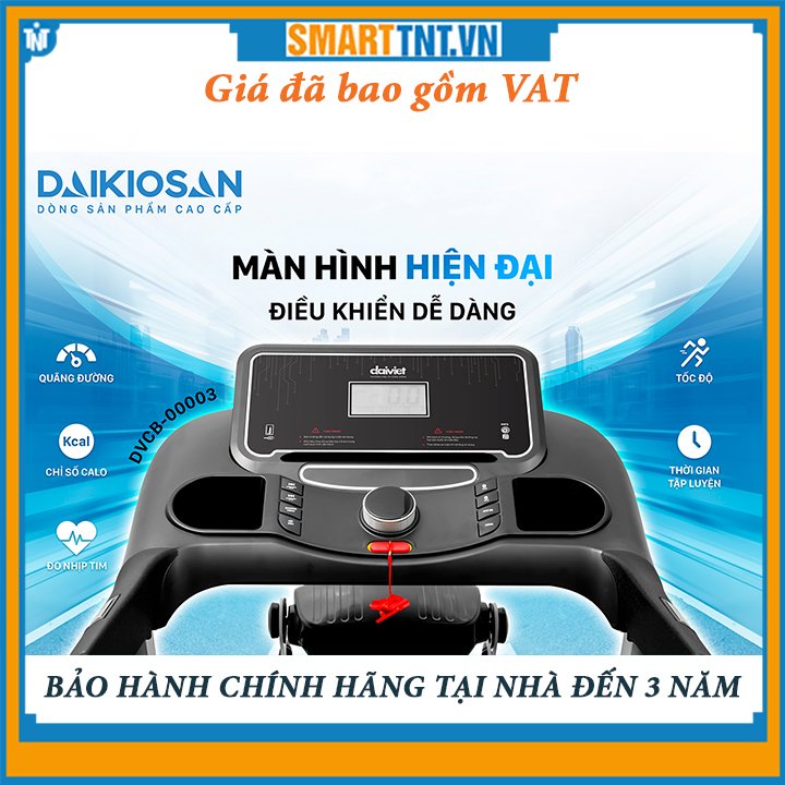 Máy chạy bộ đa năng chính hãng Daikiosan DVCB-00003 cao cấp