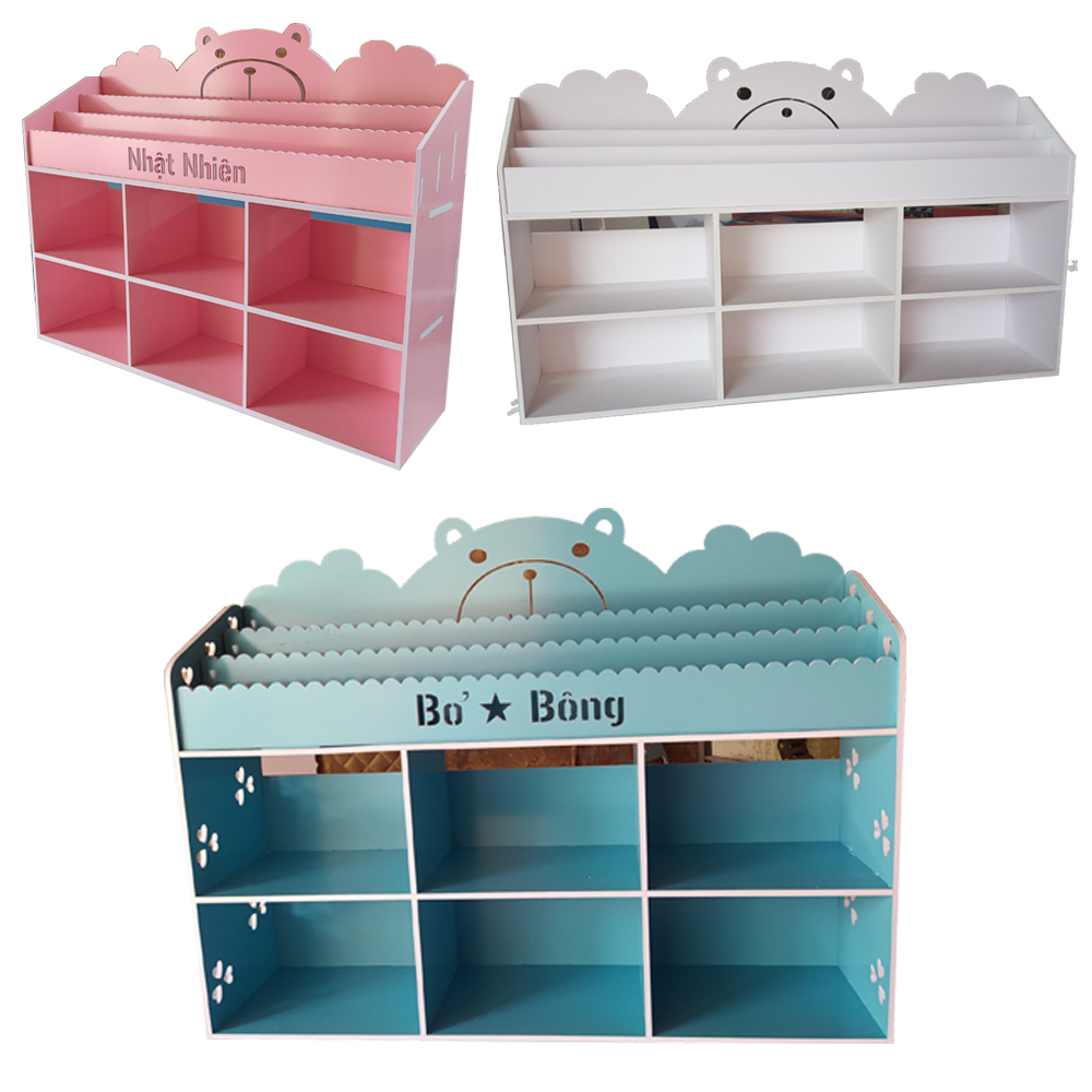 Kệ Sách 2 tầng ngăn chứa đồ