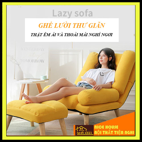 Ghế lười thư giãn đọc sách, Ghế sofa bành cao cấp