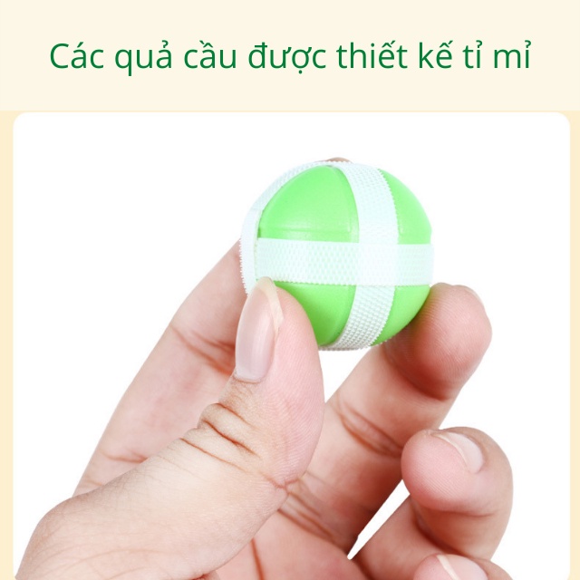 Đồ chơi Bảng ném bóng dính tính điểm cho bé hình con vật ngộ nghĩnh tặng kèm 3 trái bóng