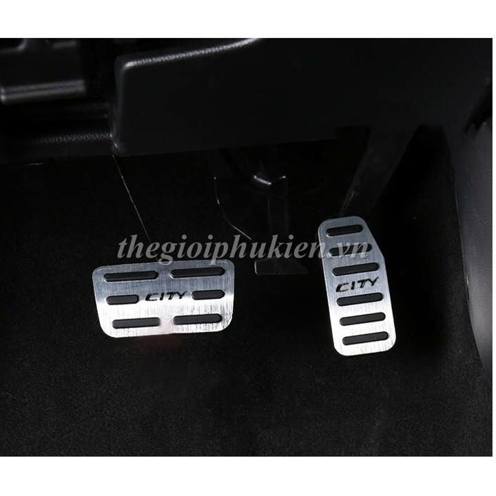 Bộ ốp bọc chân ga, chân phanh Honda City 2015-2019