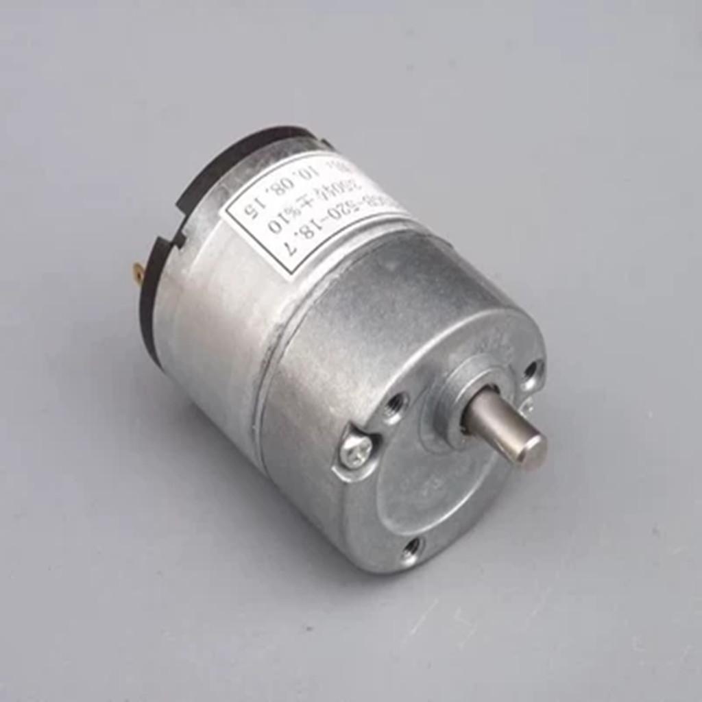 1 33GB 520 12V Giảm Động Cơ Hộp Số Kim Loại Hộp Số Kim Loại Bánh Răng