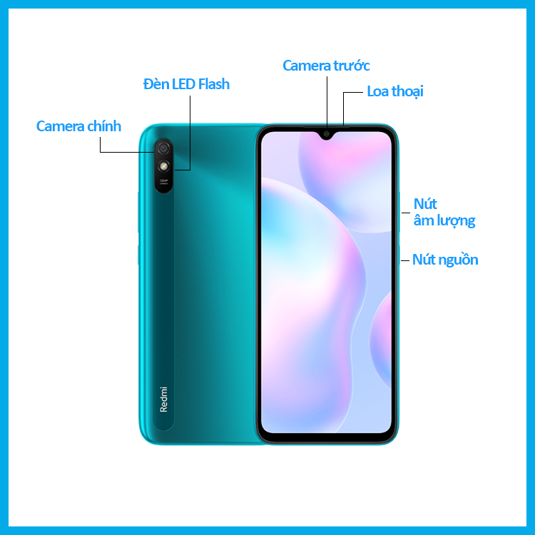 Điện thoại Xiaomi Redmi 9A (2GB/32GB) - Hàng chính hãng