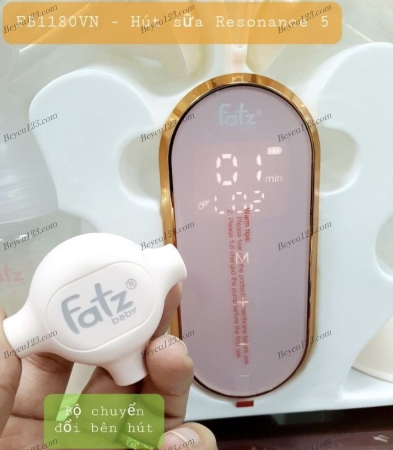 Máy Hút Sữa Điện Đôi Resonance 5 FATZBABY FB1180VNH