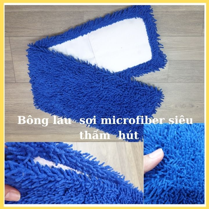 Nùi cây lau bẹ san hô 45-60-80-90cm Bông-Tấm-Miếng lau sàn nhà Công Nghiệp San Hô thay thế trường học siêu thị bệnh viện