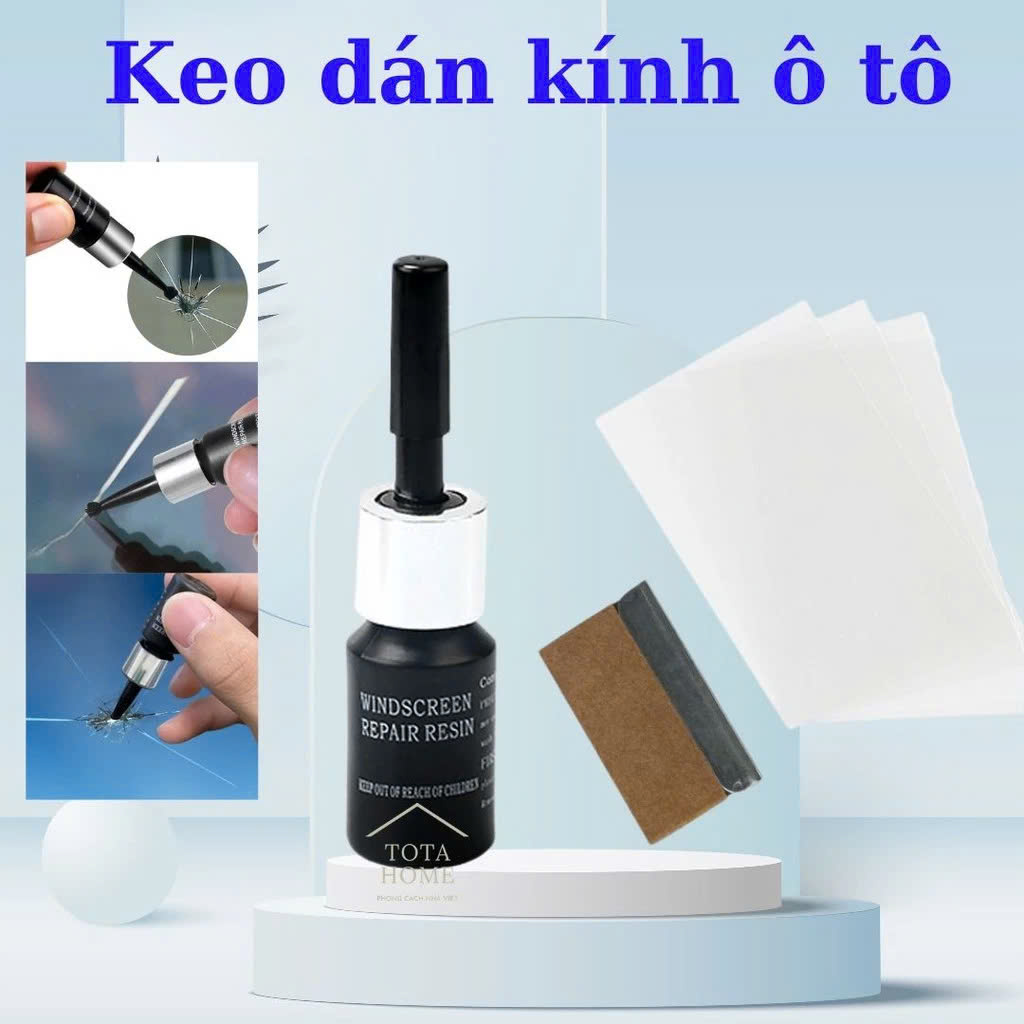 Keo Phục Hồi Vết Rạn Nứt Kính Ô Tô Như Mới – Kèm Bộ Phụ Kiện Đầy Đủ, Hàng Cao Cấp , đèn ốp trần