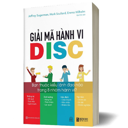 Giải Mã Hành Vi DISC: Bạn Thuộc Kiểu Lãnh Đạo Nào Trong 8 Nhóm Hành Vi? - BIZBOOKS - MinhAnBooks