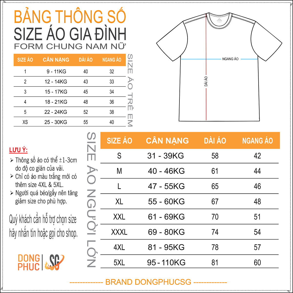 Áo thun hội nhóm lớp unisex nam nữ gia đình phông màu trắng thun cotton mềm mịn SGS154 | SG