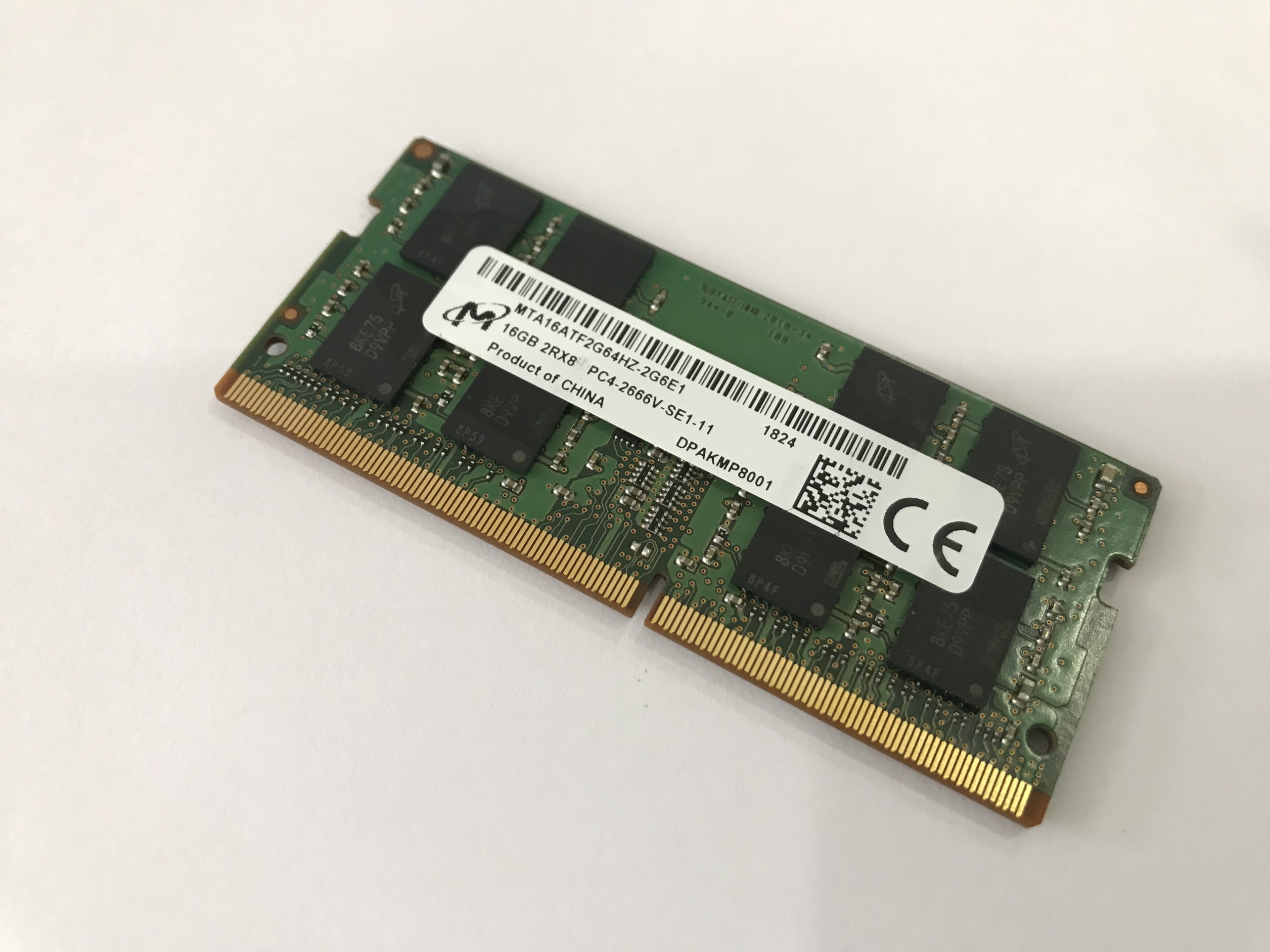 RAM Laptop Micron 16GB DDR4 Bus 2666 - Hàng Nhập Khẩu