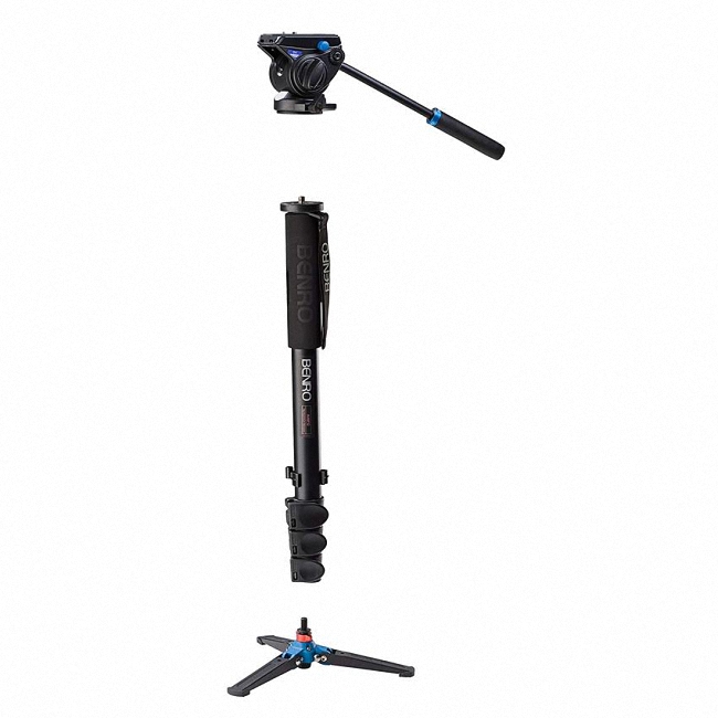 Chân Video Monopod Benro A48FDS4 - Hàng Chính hãng