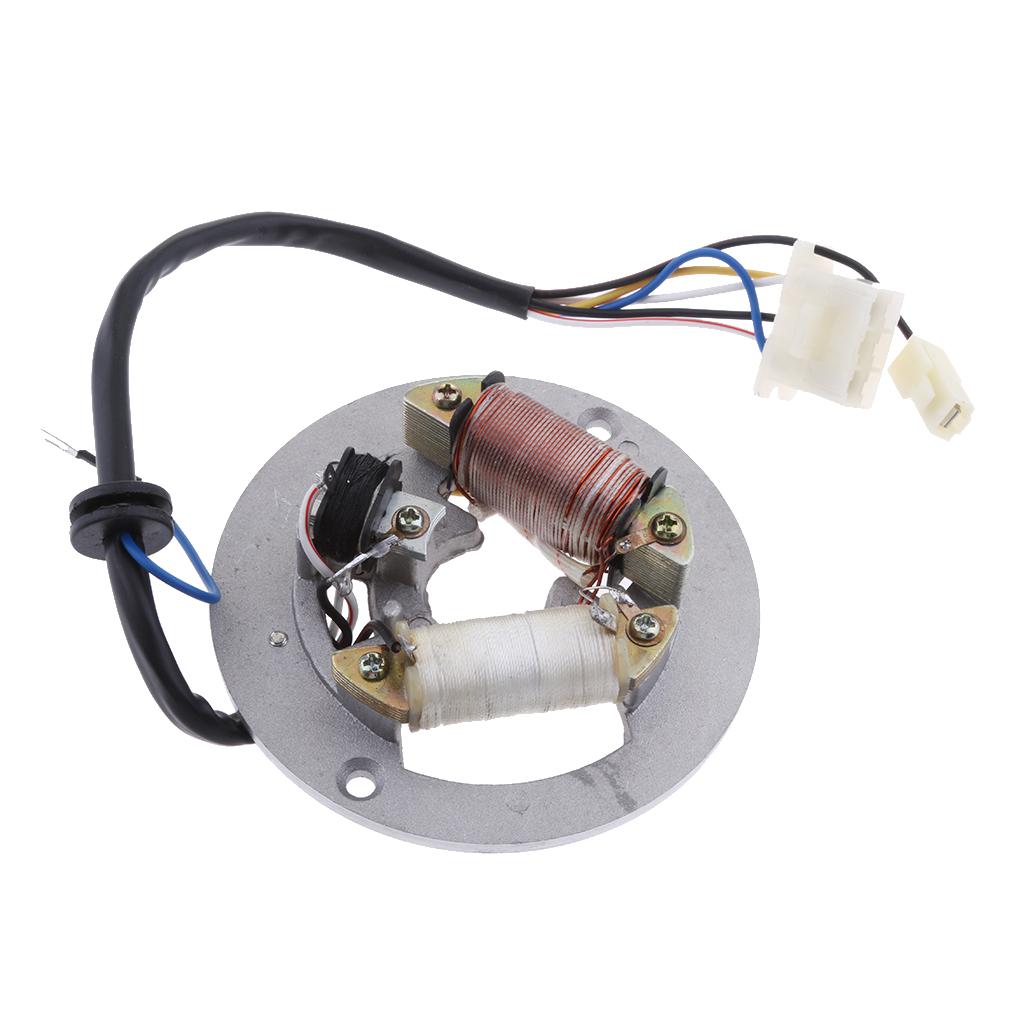 Motorcycle Engine Ignition Coil Magneto Stator Fit for Yamaha PEEWEE PW80