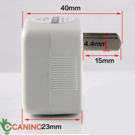 Đồng hồ đo điện áp cắm điện phát sáng