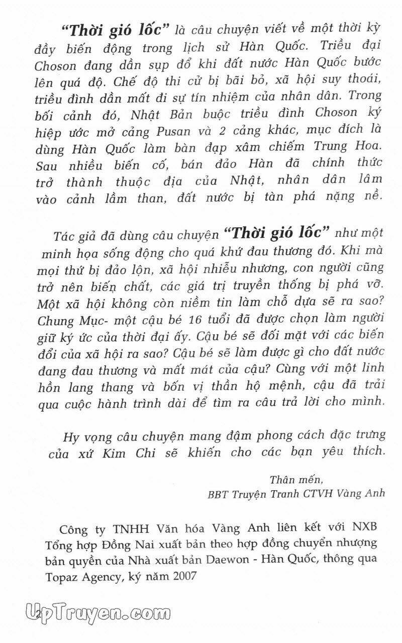 thời gió lốc (thời đại phong tang) chapter 3 3