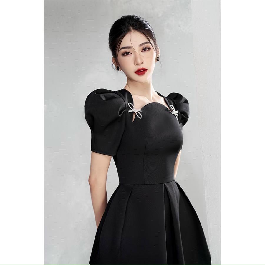 ĐẦM XÒE TAPTA TAY PHỒNG ĐÍNH TAG 13989