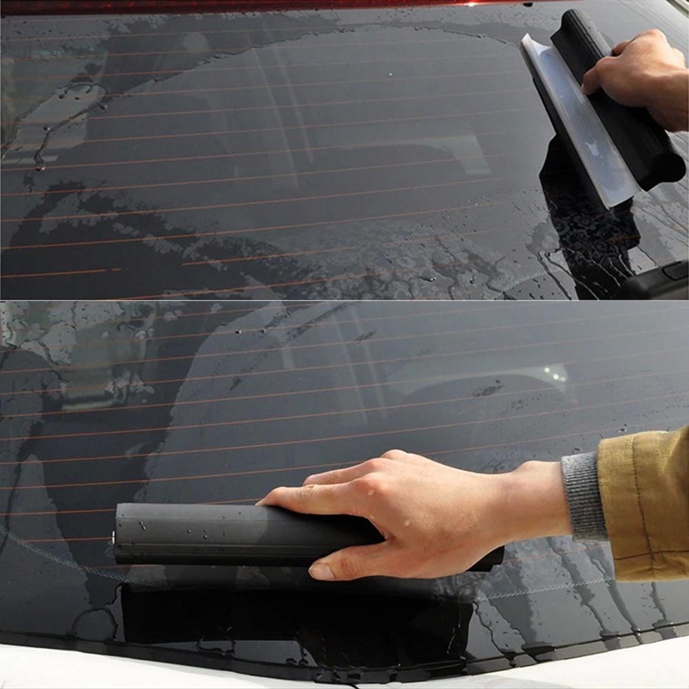Dụng cụ vệ sinh kính chắn gió xe hơi bằng silicon tiện dụng