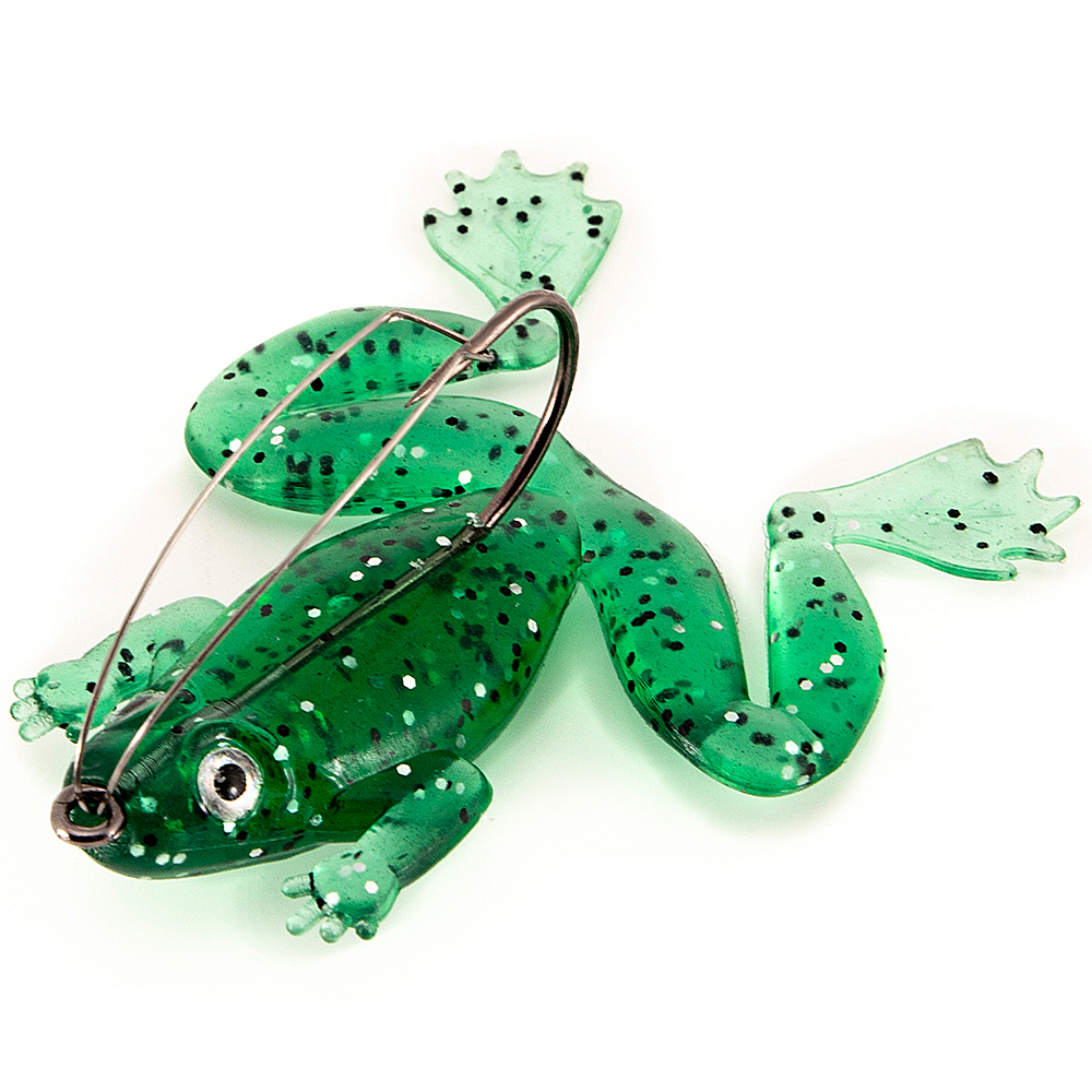 Mồi Câu Cá Nhân Tạo Hình Ếch Có Móc Câu 6cm/5.5g