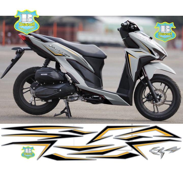 Tem rời dành cho vario 150 xám bạc