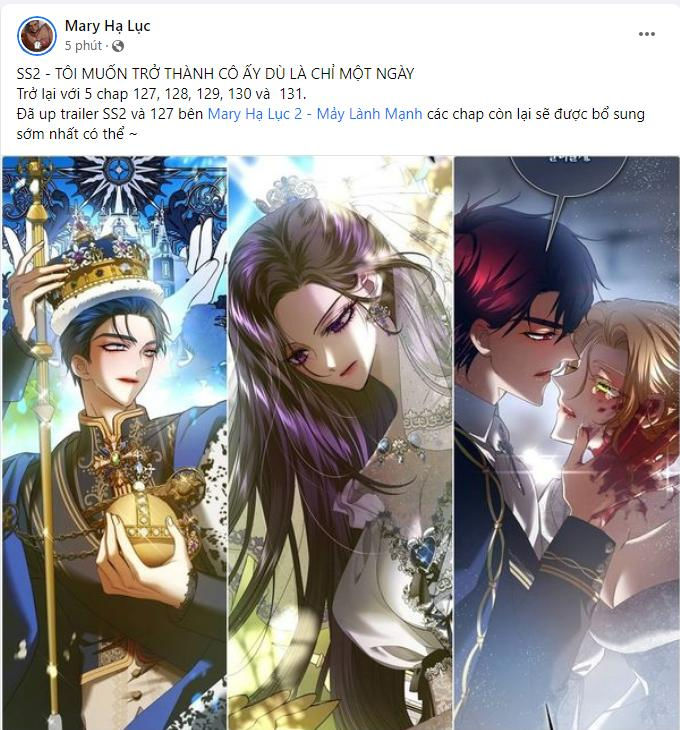 tôi muốn trở thành cô ấy dù chỉ là một ngày chapter 127.1 33