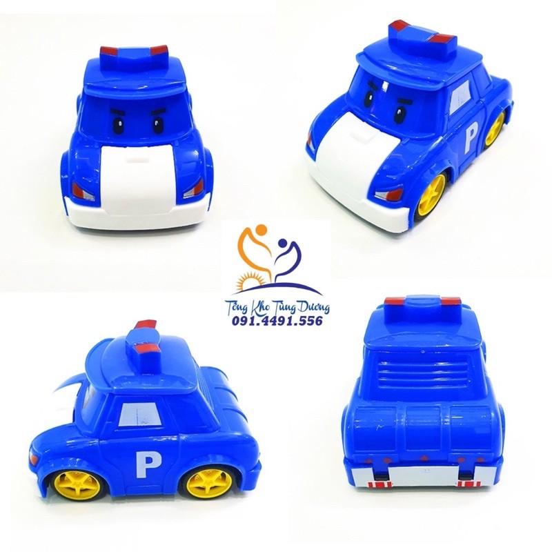 Bộ 4 xe ROBOCAR POLI chạy đà (không biến hình)