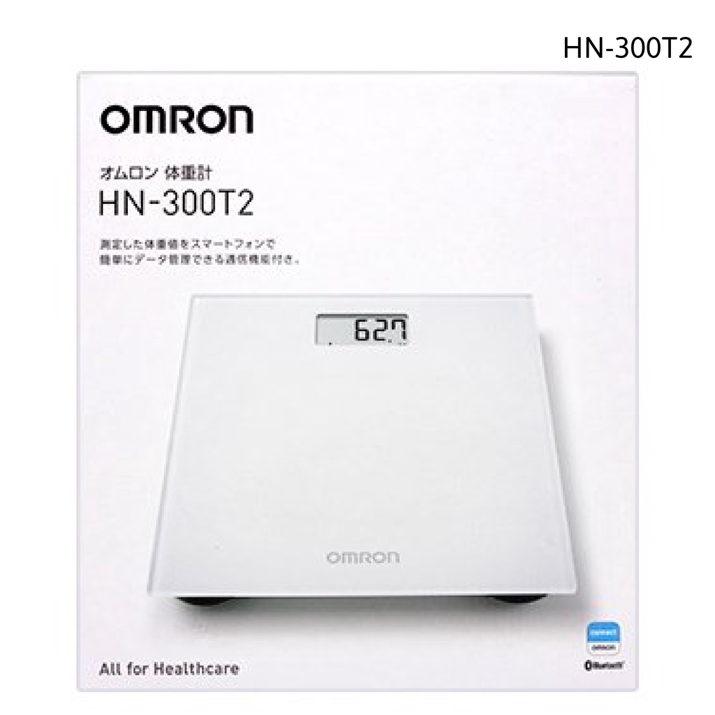 Cân đo sức khỏe điện tử Omron HN- 300T2 - Nhật Bản chính hãng mức cân 150kg, cảm biến thông minh, kết nối Bluetooth