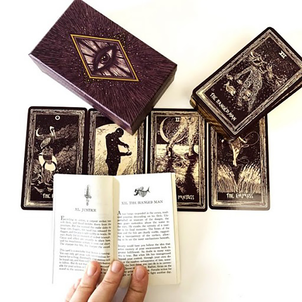 Bộ Bài Tarot Light Visions Prisma 78 Lá Bài Tặng File Tiếng Anh Và Đá Thanh Tẩy