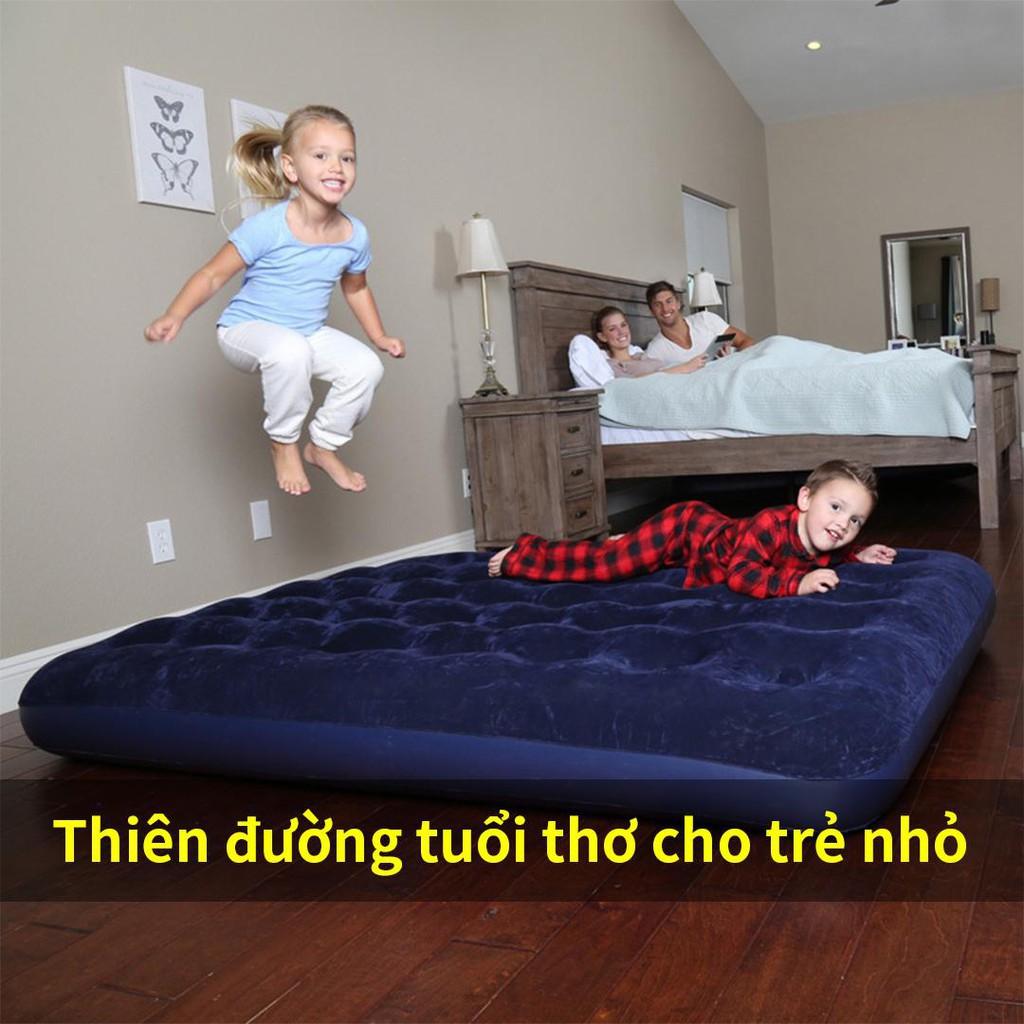 Khuyến mãi - Nệm hơi Bestway 2 người tặng bơm hơi điện 220V