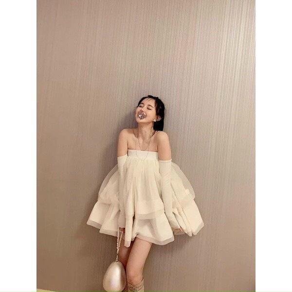 ĐẦM VÁY BABYDOLL BỒNG BỀNH 2 TẦNG CHẤT TƠ SIÊU MỊN DẠNG ỐNG XÒE CỰC XINH CHẤT TƠ KO CHÊ VÀO ĐÂU ĐƯỢC