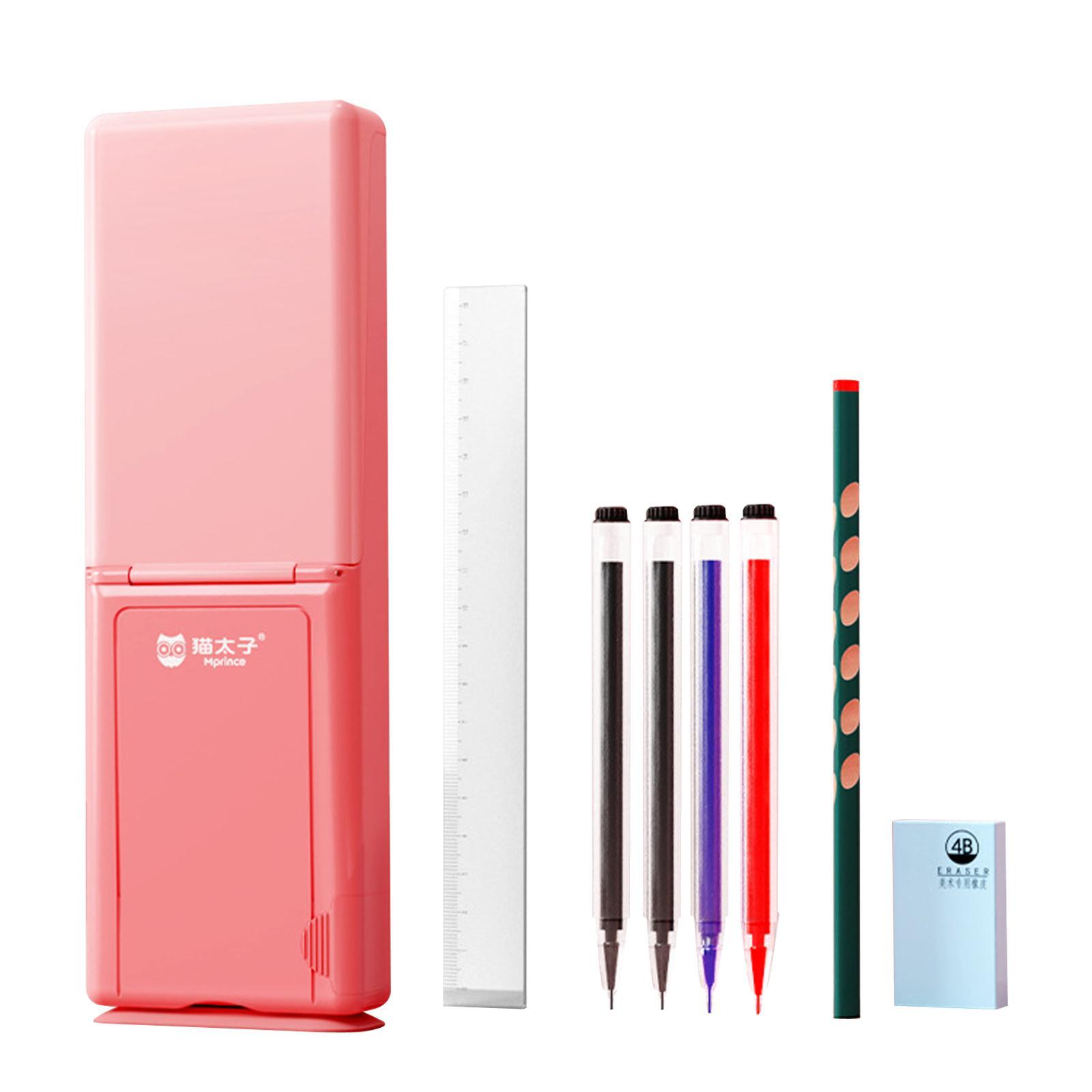 Pencil Holder Cosmetic Bag Strong Adsorption Odorless for Travel Women