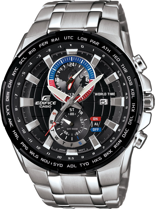 Đồng Hồ Casio Edifice Nam Dây Kim Loại Chính Hãng EFR-550D-1AVUDF (49mm)