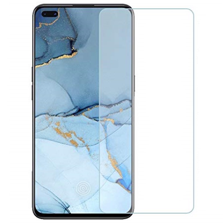 Kính cường lực cho Oppo Reno 3 Pro nhám chống vân tay/ full màn hình/ không viền màu
