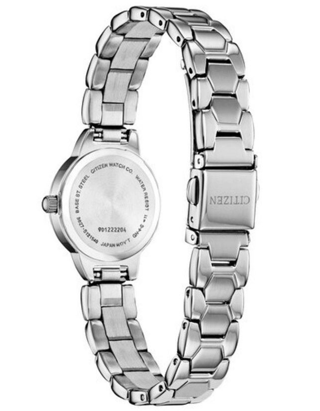 Đồng Hồ Nữ Citizen Đính Đá Swarovski Dây Thép Không Gỉ EZ7010-56L - Mặt Xanh