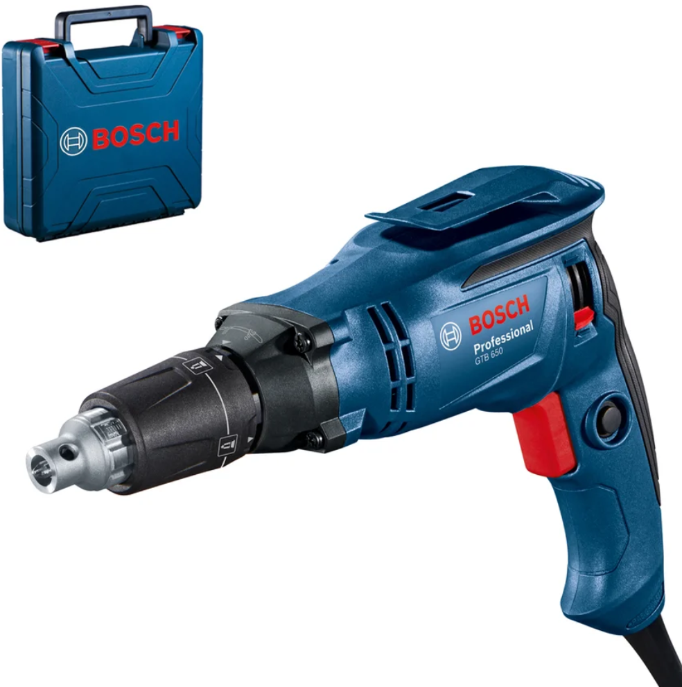 MÁY BẮT VÍT TƯỜNG KHÔ 650W 1/4'' (6,35MM) BOSCH GTB 650 - HÀNG CHÍNH HÃNG