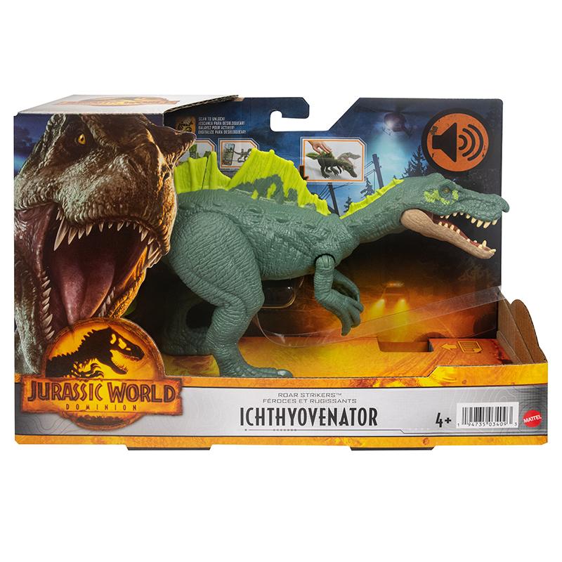 Đồ Chơi JURASSIC WORLD MATTEL Khủng Long Ichthyovenator Có Âm Thanh HDX44/HDX17