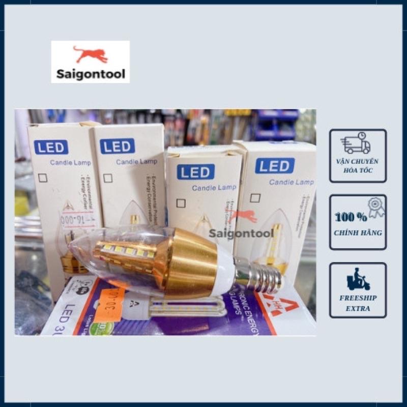 Bóng đèn Led nến, Bóng đèn Led Trái ớt 5w Trang Trí Cao Cấp - đuôi E14 và E27 - ánh sáng trắng và ánh sáng vàng