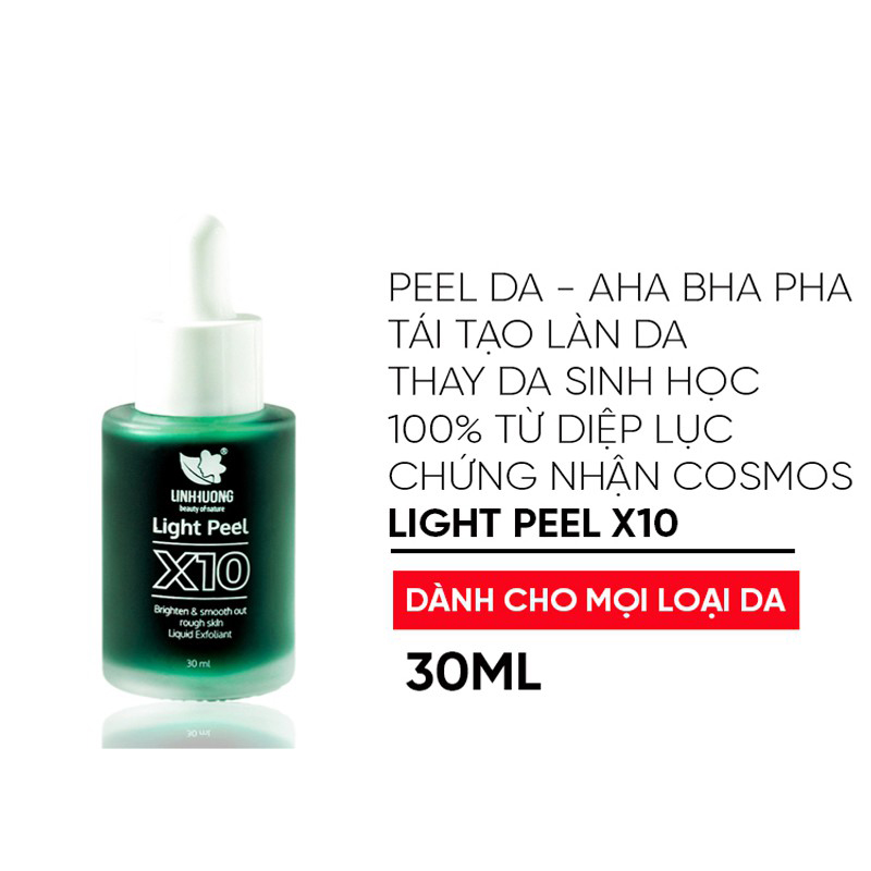 Light Peel X10 Linh Hương Beauty Of Nature 30ml