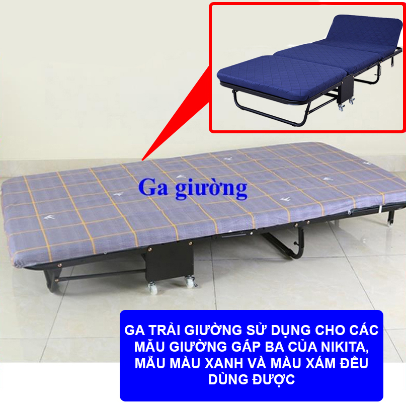 GA GIƯỜNG GẤP BA NIKITA