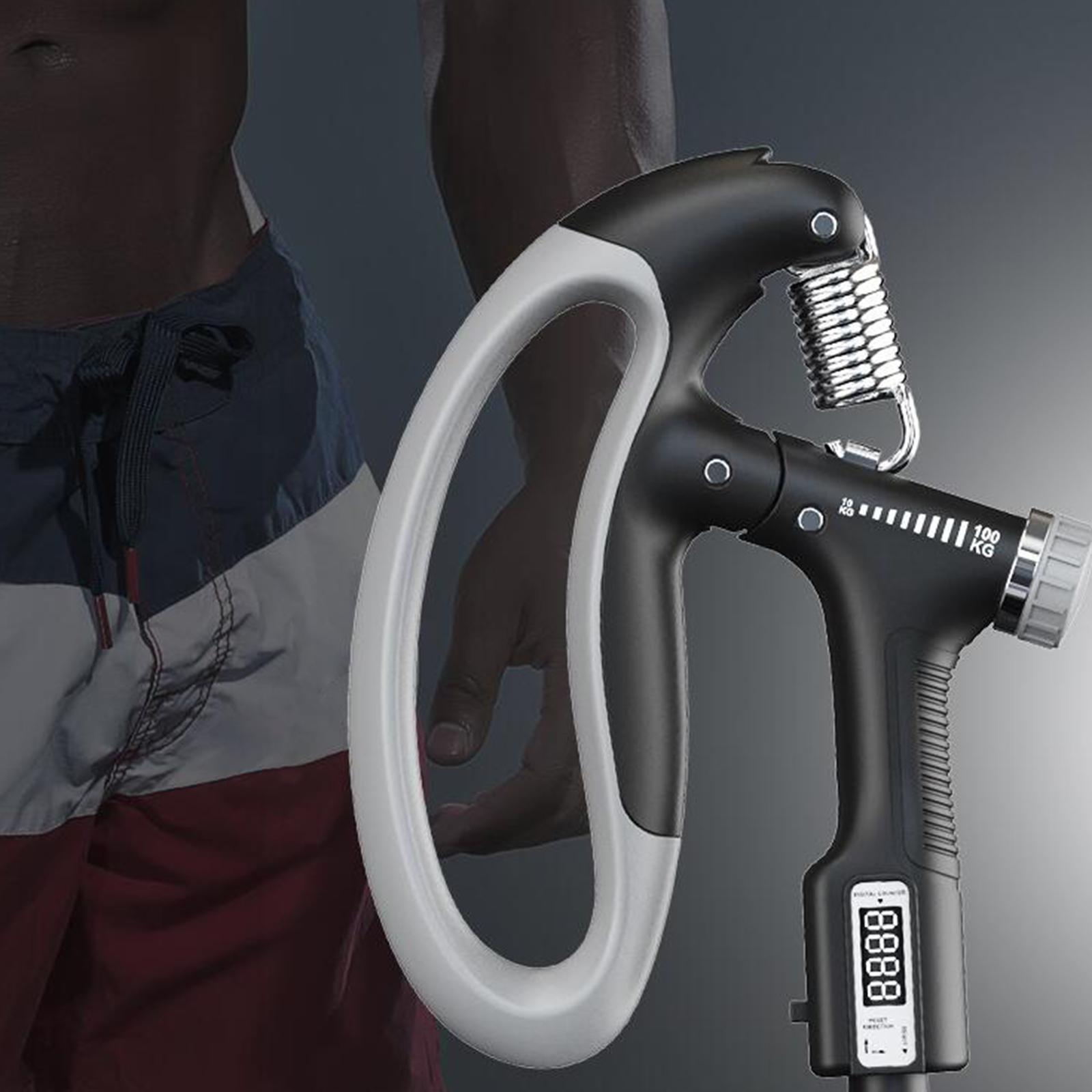 Hand Grip Strengthener Heavy Duty Strength Training Hand Gripper Adjustable