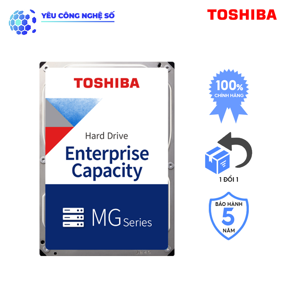 Ổ cứng HDD Toshiba Enterprise 10TB Hàng Chính Hãng